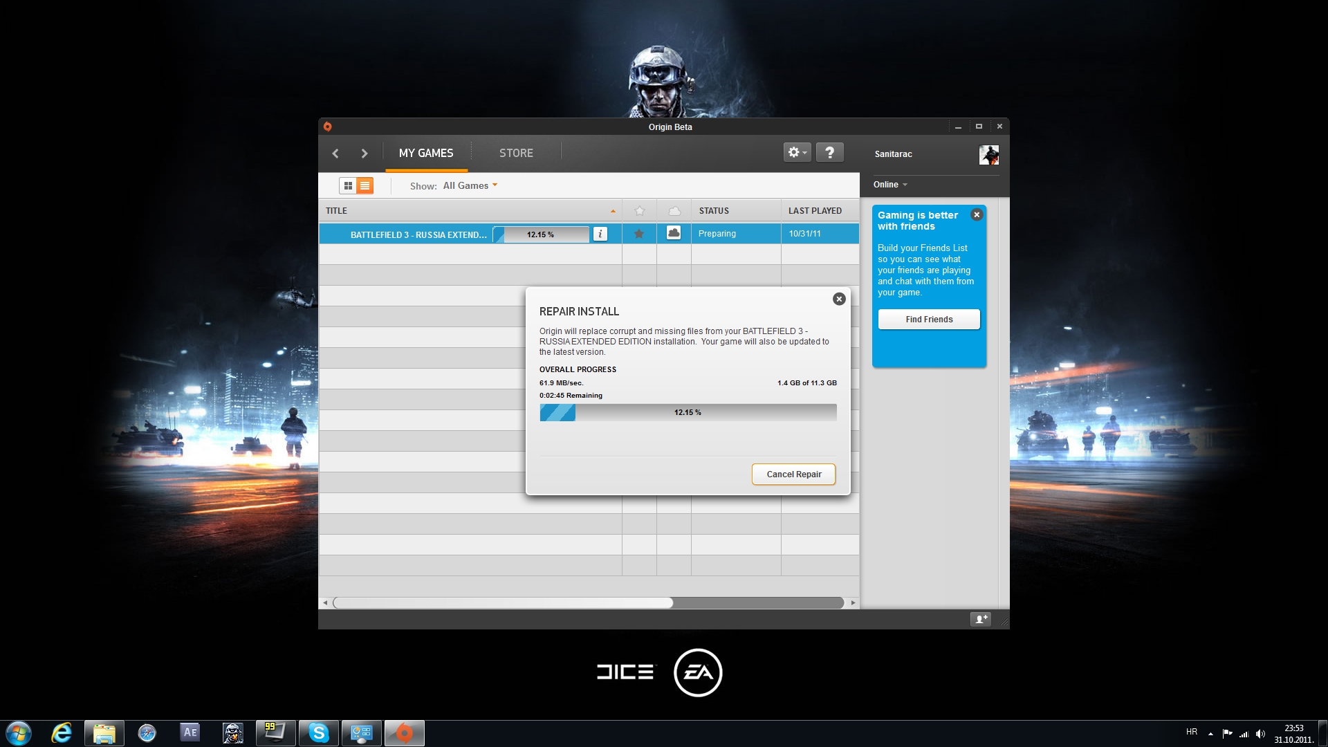 Battlefield3Reinstall