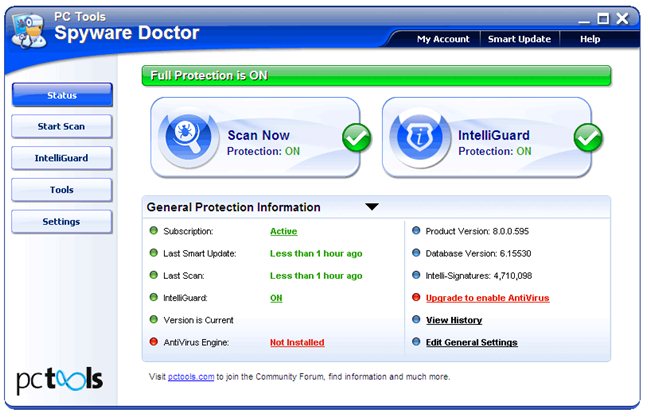 PCTools Spyware Doctor 2011 BESPLATAN KLJUČ ZA LICENCU 2011